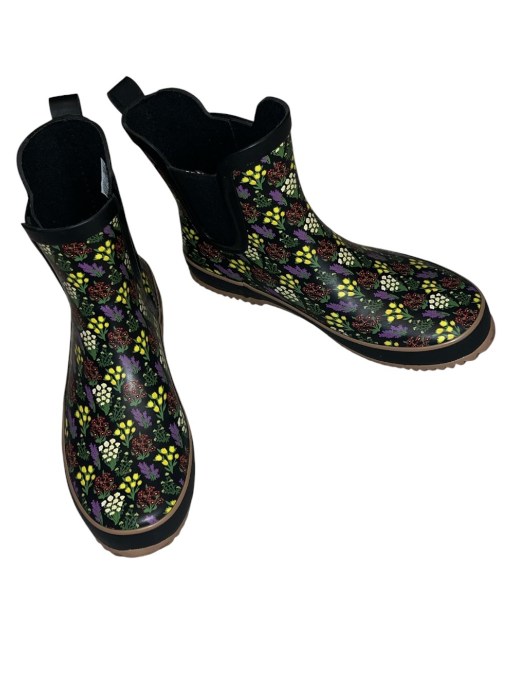 Western Chief Woman’s Floral Rain Gardening Waterproof
 Ankle Boots Sz 7 NEW